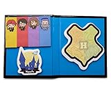 Harry Potter Chibi Characters Sticky Note and Sticky Tab Box Set | Work Memo Notepad Stationery Paper, Home School Supplies for College Business | Wizarding World Gifts and Collectibles