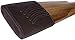 BRONZEDOG Slip On Recoil Pad Genuine Leather Buttstock Extension for Shotguns Rifles Hunting Shooting Brown Black (Brown Waterproof)