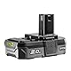 RYOBI 18 V ONE+ 2,0 Ah Lithium+ Akku RB18L20 (Kompatibel mit Allen RYOBI 18 V ONE+ Geräten, IntelliCell™ Akku-Technologie mit Einzelzellenüberwachung, Überlastschutz)