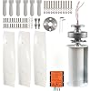 CHRISK 5Kw Wind Turbine Kit Household Generator 12V24v48v Vertical Axis Permanent Magnetic Levitation Generator with MPPT Controller