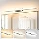 SUZNIU Led Spiegelleuchte Badezimmer, 60CM Spiegelschrank Bad IP44 Dimmbare 3000K-6000K Wandleuchte Badezimmer, 10W Spiegellampe Badezimmerlampe Spiegelleuchte Bad Schrankleuchte Spiegel Beleuchtung