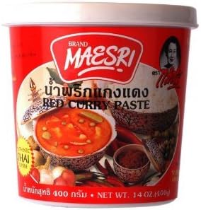MaeSri Thai Red Curry Paste - 400g