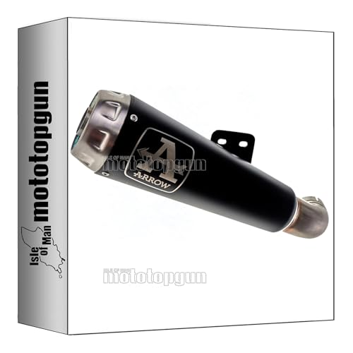 Arrow 71874PRN Pot Echappement Pro-Race Nichrom Noir Embout Acier Ninja 400 2023