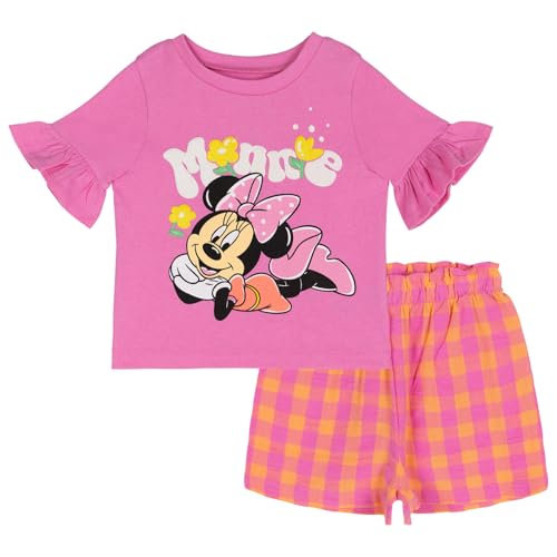 Disney Minnie Mouse Toddler Girls' Pink Orange 3T - image 1