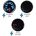 Nrkiscy Tinted 7 Color Oil Pressure Gauge 140 PSI Kit 2 1/16
