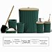 Imagen de Clara Clark Juego de Accesorios de baño Hunter Green