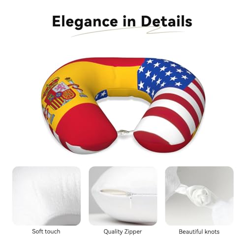 Almohada de viaje espuma memory tamaño único negra miniatura 4