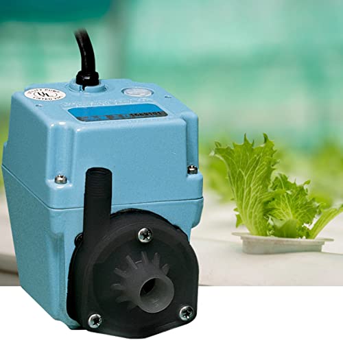 Image of Little Giant 2E-38NT 115V, 300 GPH Manual In-line /Submersible Pump | 10' Cord w / Plug, For Fountains /Water Displays /Hydroponics /Recirculation, Epoxy-Coated Aluminum, No Switch, 1 /40 HP, 502286