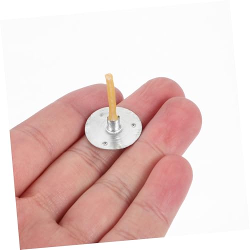 Mechas para velas Holibanna 1.18 in metal 100 pcs miniatura 7