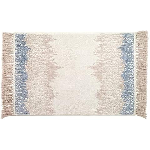 Avanti Linens - Bath Mat, Soft & Skid-Resistant Cotton Rug, Beach Inspired Bathroom Decor (Abstract Coastal Collection) Cover