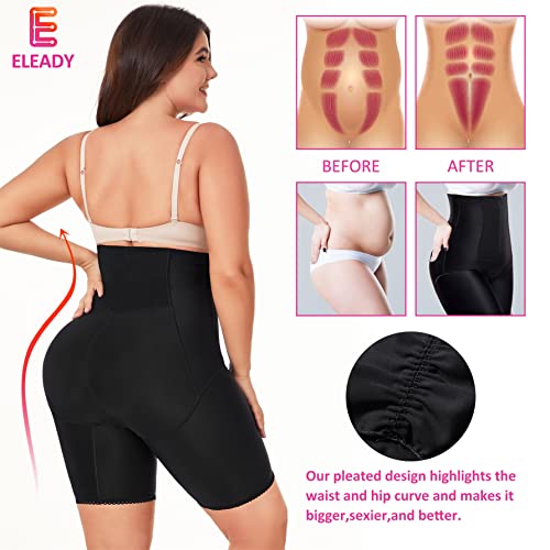 Eleady Womens Waist Trainer Shapewear Hi-Waist Butt Lifter Tummy Control Panties Thigh Slimmer Body Shaper with Zipper3