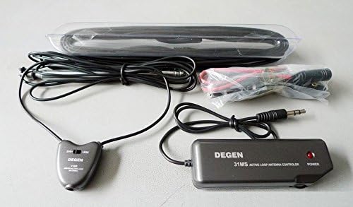 DEGEN #31MS Indoor MW/SW Receiver Soft Loop Magnetic Portable Antenna/Home Trip