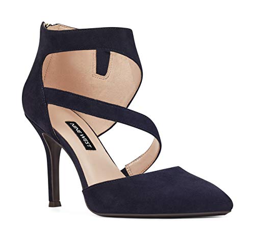 Preisvergleich Produktbild NINE WEST Women's Forty Suede Pump, Navy, 10