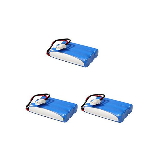 Synergy Digital Olympia OL-3020 Cordless Phone Battery Combo-Pack Includes: 3 x EM-CPH-464J Batteries