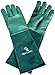 Produktbild ACE 1 Paar Rose Garden Leder-Gartenhandschuhe - Garten- & Rosenhandschuhe für Damen/Herren - Extra Lang - Grün - 07/S