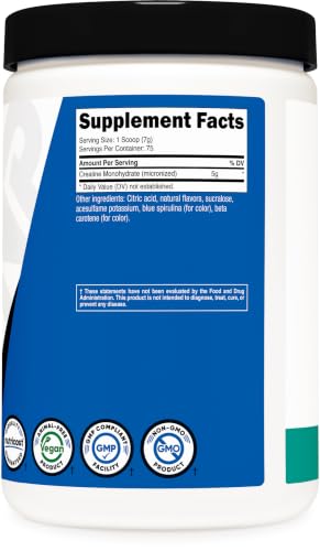 Nutricost Creatine Monohydrate Powder (Coastal Explosion, 500 Gram) - Image 5