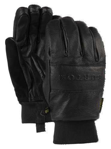 Gants en cuir Burton Treeline de couleur noir véritable et disponibles en taille S