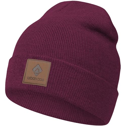 urban ace | Beanie, Mütze, Haube | Weich Bequem Warm Stretch Atmungsaktiv...
