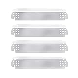 Rejekar 14.6 inches Heat Plates for Home Depot Nexgrill 4 Burner 720-0830H Gas Grill, Stainless Stee