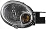 Evan Fischer Headlight Assembly Compatible with 2003-2005 Dodge Neon Chrome Interior New Body Style Passenger Side