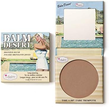 theBalm Desert Long-Lasting Bronzer/Blush, Natural Glow, Fade-Resistant