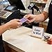 Savvylife 2200 Raffle Tickets, Smile, Purple, Single Roll, 1x2 Inch, Tickets for Classroom, Entry, Events and Arcade
