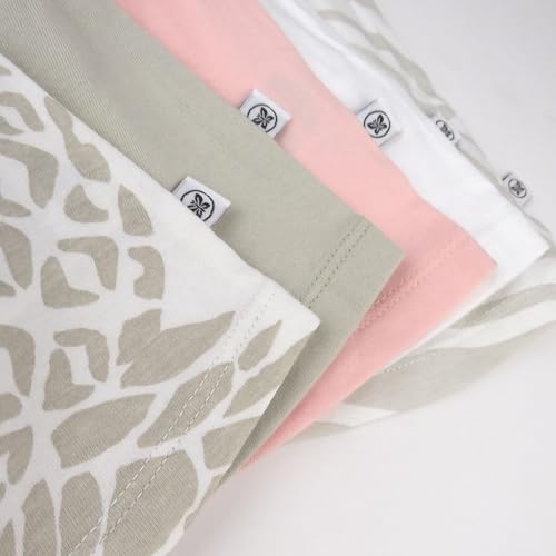 HonestBaby Multipack Puff Sleeve T-Shirts 100% Organic Cotton Infant Baby, Toddler, Little Kids Boys, Girls, Unisex4