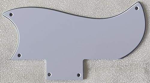 Pick Guard For Gibson SG ‘61 Reissue Style Guitar Pickguard Scratch Plate (3-Ply White)