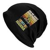 Confortable Capuche Tricotée Posez Moi des Questions sur Mon Iguane Casquette Coupe Vent Doux Chapeaux De Course pour Le Camping, Jogging, Running