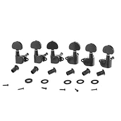 Musiclily 3×3 Scellée Mécaniques Guitare pour Epiphone Les Paul Guitare électrique Acoustique, Noir avec Demi-lune… - Les Beatles, Paul McCartney, John Lennon, RIngo Starr, George Harrison
