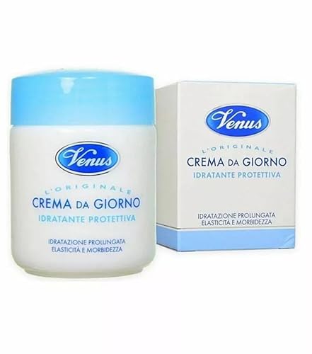 Venus Crema Giorno Idratante Protettiva Dona Elasticita' E Morbidezza Alla Pelle Del Viso 50 Ml