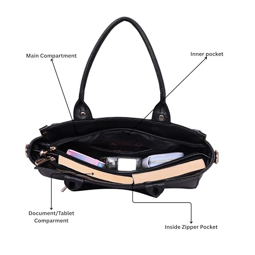 Image of DORPER MONEY HILL Durable Leather Satchel Bag for Women Genuine Handbag
