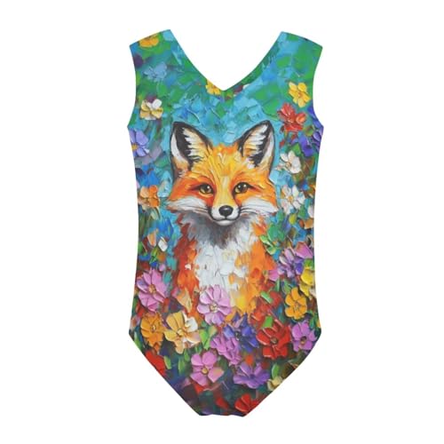 Girls' Swimwear for 3-14 Cartoon Bathing Suit Girl Swimsuit Gym Leotard2