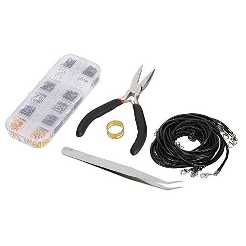 Anel para fabricação de joias, anel faça você mesmo, fecho lagosta, joias para festas de aniversário