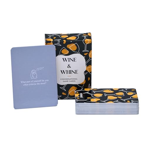 Image of FACTOR NOTES All Ages Conversation Card Game: Wine & Whine