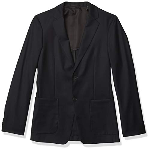 Theory Men's Tailored Flannel Suit Jacket, Eclipse, 42