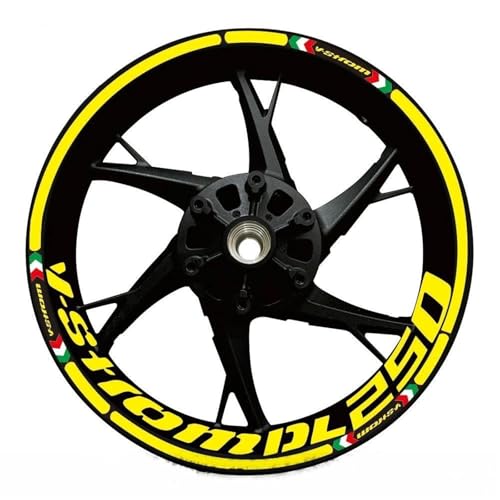 �I�[�g�o�C�z�C�[���X�e�b�J�[�ɓK������X�Y�Lv-strom 250 Sx Vstrom 250Sx�n�u�X�e�b�J�[�p�̔��˃����X�g���C�v�f�J�[���e�[�v(�J���[8)