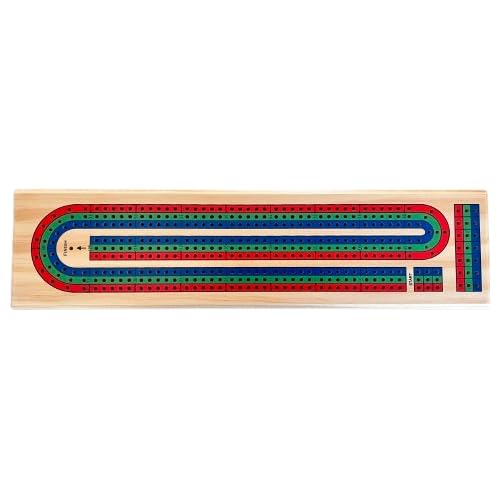 Juego de mesa Cribbage de madera con almacenamiento miniatura 2