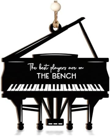 Piano Ornament 2025, Grand Piano Christmas Ornament for Tree, Wooden 𝑃𝑖𝑎𝑛𝑜 Gifts for Musicians, Gifts for 𝑃𝑖𝑎𝑛𝑜 Players, Elegant Musical Ornaments, Thoughtful Musician 𝐺𝑖𝑓𝑡𝑠 to Teacher
