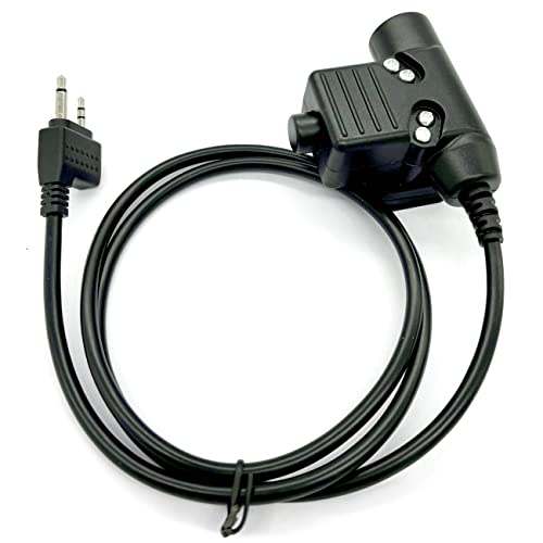 Adaptador U94 PTT conector de radio 7.0 mm hembra Midland LXT500VP3 LXT600VP3
