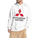 Barret Grace 三菱自動車工業 メンズ パーカー プルオーバー フード付き スウェットシャツ ユニセックス カジュアル スポーツ 人気 長袖 秋服 White M