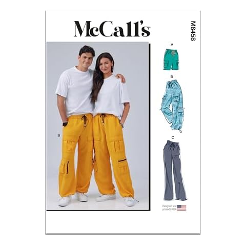 McCall's M8458 Cargo Pants and Shorts Pattern Cover