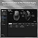 Keychron M6 Silent Wireless Gaming Mouse, 1000Hz Polling, Bluetooth 5.3/2.4GHz/Wired, PixArt 3311 Optical Sensor up to 12,000 DPI, Lightweight 3.03 oz(86g), Programmable, for Windows/Mac/Linux – Black