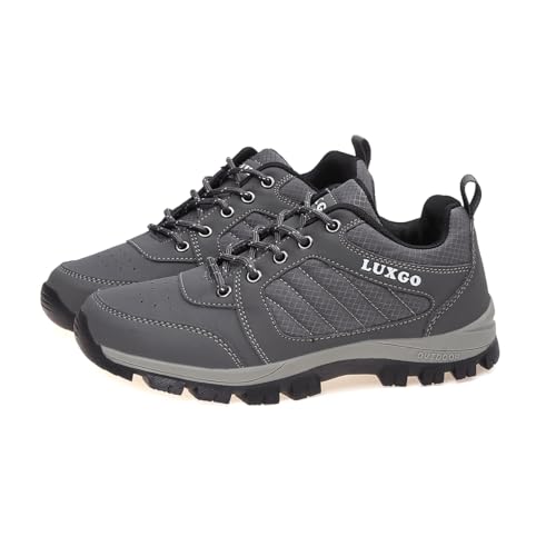 LUXGO Chaussures de Randonnée Femme Chaussures de Marche à Pied Chaussures de Trekking Respirantes Durables pour Activités de Plein Air