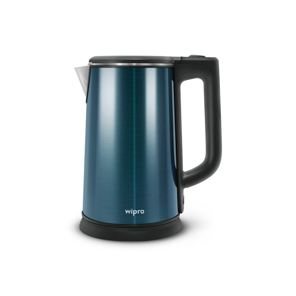 wipro Vesta Enhanced Cool Touch 1.8 Litre Designer Electric Kettle | 1500 Watt Ss304 Rust Free Ss | Triple Level Protection | One Touch Super Fast Heating | Auto Shut Off (B0B3HSL38S) Amazon Price History, Amazon Price Tracker
