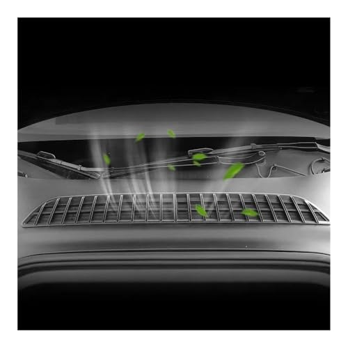 Cubierta de malla frontal para Tesla Model Y: rejilla de protección y acabado de precisión 3