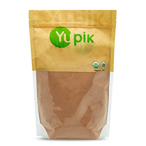Yupik Organic Unsweetened Cocoa Powder, 2.2 lb (35.2 oz), Gluten-...