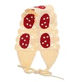 Accessoires pour femmes - la charmante forme de champignon ajoute une touche délicieuse et fantaisiste à votre apparence générale, bandeau bandana en crochet