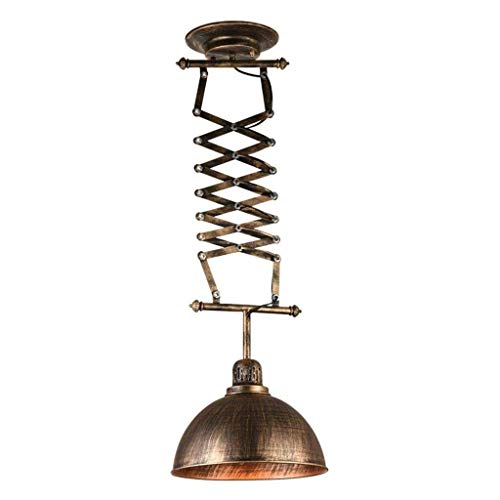 Lustre à une tête rétractable pour illuminer une table de restaurant ou de jeu - 4