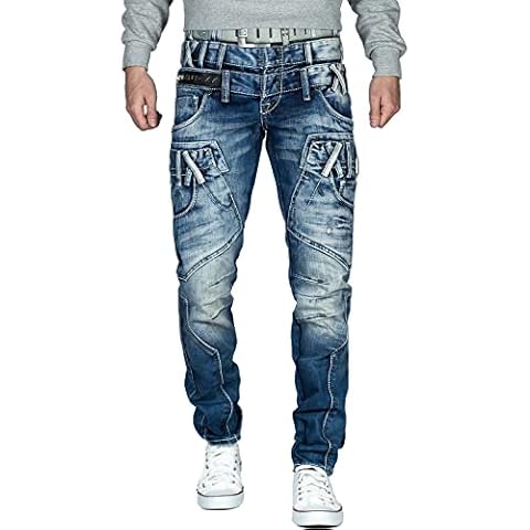 Cipo & Baxx Men's Jeans CD466-bans Blue W30/L32 Cover